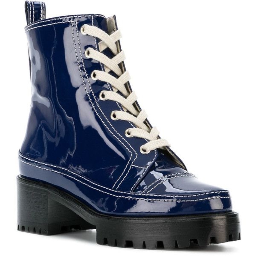 Nicole Saldaña Platform Combat Boots size 38